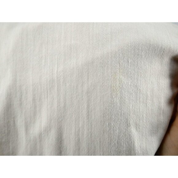 PAIGE Vertugo Ankle Jeans Mid Rise Leilani Embroidery Shell White 26 - Picture 4 of 5